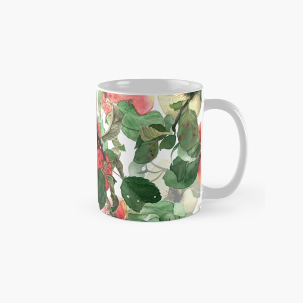 Watercolor apples Classic Mug