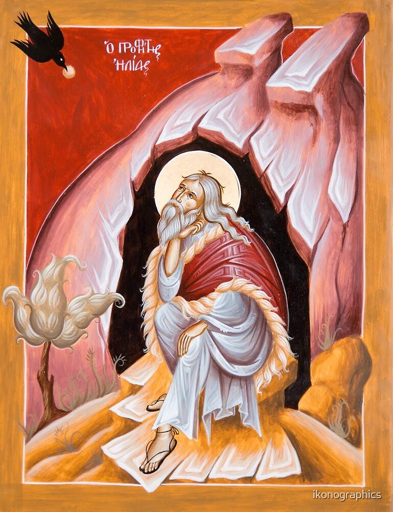 Prophet Elijah by ikonographics