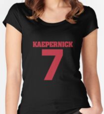 Kaepernick tshirt Women's Fitted Scoop T-Shirt