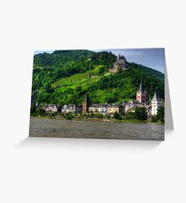 Bacharach am Rhein Greeting Card