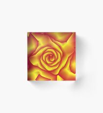 A rose for lacitrouille Acrylic Block