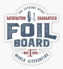 Foilboard Kitesurf Sticker