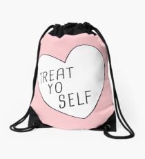 Treat Yo Self Drawstring Bag
