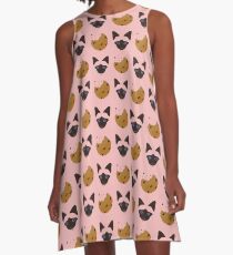 MFM inspiriert "Elvis, willst du Keks?" A-Linien Kleid