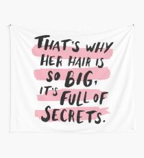 It's Full Of Secrets Wall Tapestry