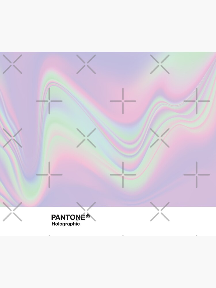 H.I.P.A.B - Holographic Iridescent Pantone Aesthetic Background by heathaze