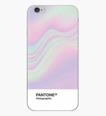 H.I.P.A.B - Holographic Iridescent Pantone Aesthetic Background iPhone Case