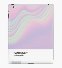 HIPAB - holographischer schillernder Pantone-ästhetischer Hintergrund iPad-Hülle & Klebefolie