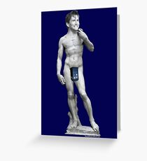 The David... Tennant Greeting Card