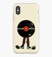 Funny Vinyl Records Lover - Grunge Vinyl Record iPhone Case