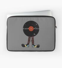 Funny Vinyl Records Lover - Grunge Vinyl Record Laptop Sleeve