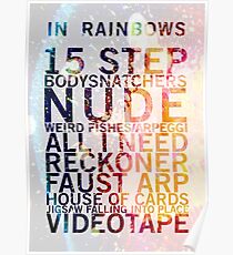 Radiohead - In Rainbows Poster