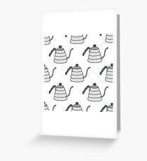 kettle for coffee Greeting Card