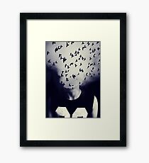 overthinking Framed Print