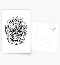 Toxic masculinity ruins the party again - My Favorite Murder Postcards