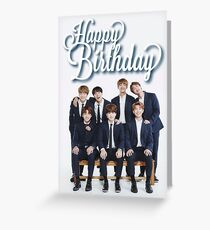 BTS BIRTHDAY CARD Greeting Card