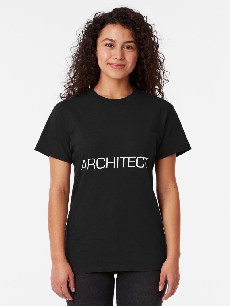 Alternate view of Architect - Euro White Classic T-Shirt