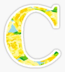 The Letter C Sticker
