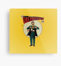 Friedrich Nietzsche - Ubermensch Metal Print
