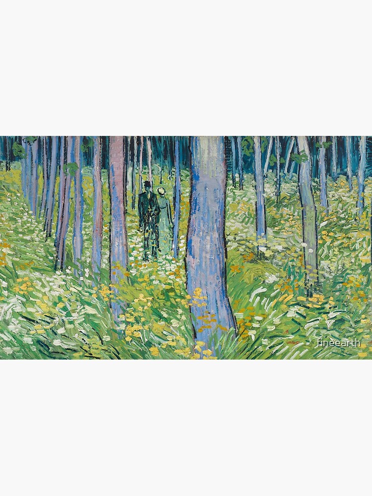 van gogh undergrowth with two figures