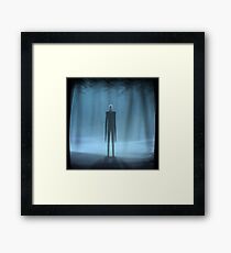 Slender Man Framed Print