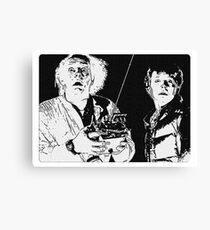 Back to the Future Canvas Print