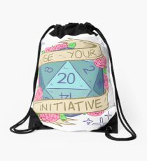 D20 - Use Your Initiative Drawstring Bag