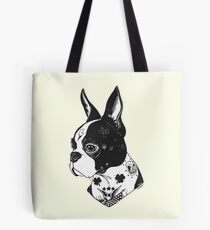 Bolsa de tela Tatuado Boston Terrier