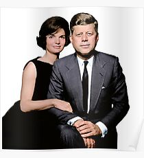 JFK and Jackie Poster