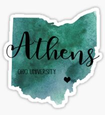 Athens Ohio University Sticker
