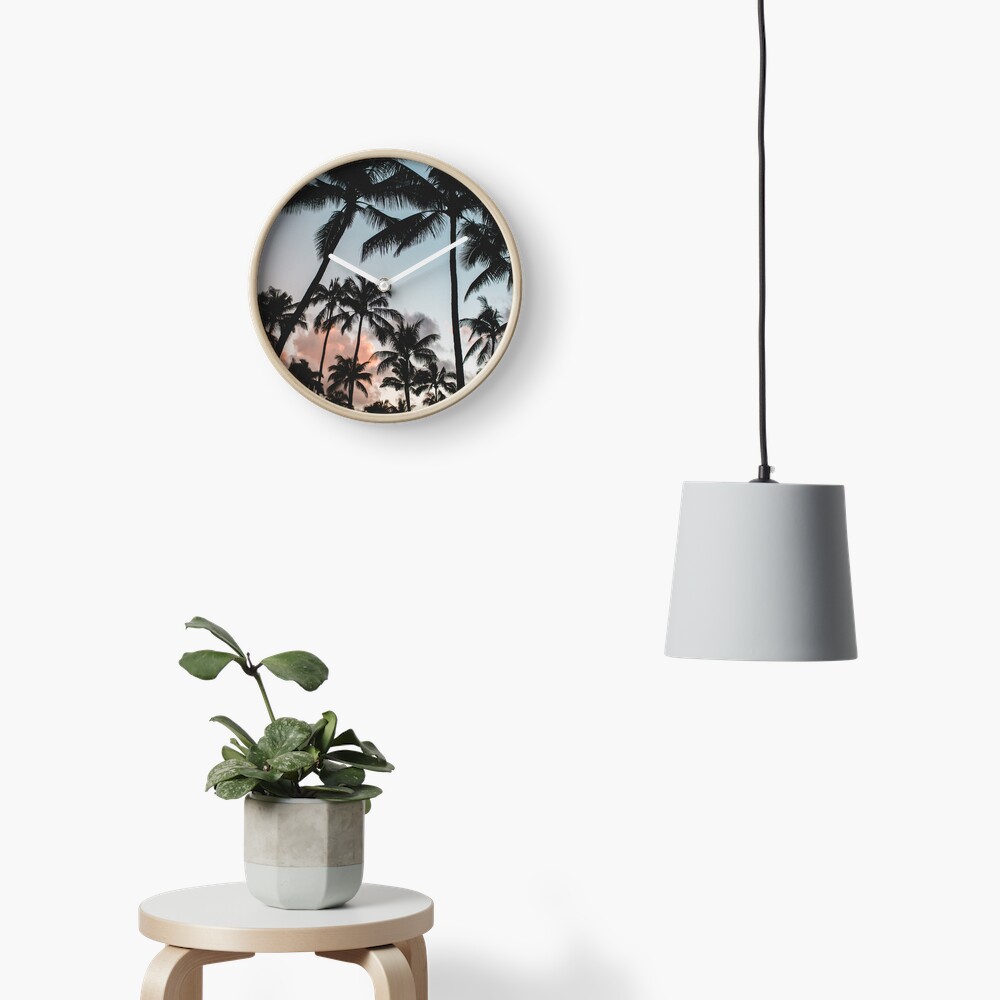 Pacific Palms Clock