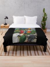 "Peter's Exotics" Throw Blanket