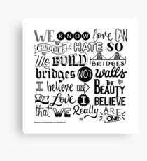 Bridges Canvas Print