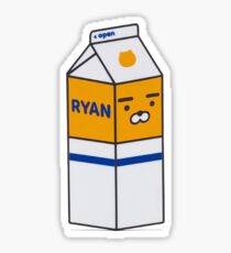 RYAN Milk Carton Sticker