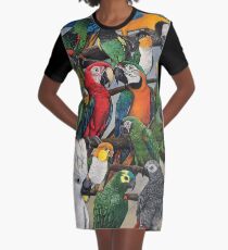 "Peter's Exotics" Graphic T-Shirt Dress