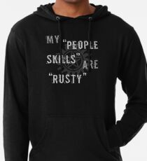 Supernatural Castiel 'People Skills' T-Shirt Lightweight Hoodie