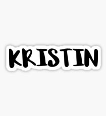 kristin Sticker