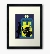 Dr. Poo Framed Print
