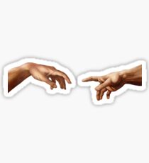 The Creation of Adam Sticker