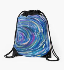 Long Gaze Drawstring Bag