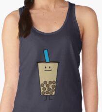 Bubble Boba Pearl Milk Tea Tapioca balls Women's Tank Top