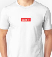 Send It Supreme Style Logo Design Unisex T-Shirt