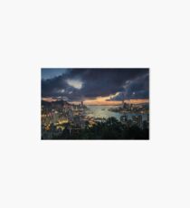 Hong Kong Dusk Art Board