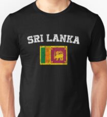 SRI Lanka Flag Shirt - Vintage SRI Lanka T-Shirt Unisex T-Shirt