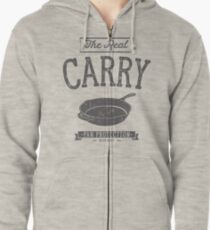 PUBG The Real Carry - Pan Protection Zipped Hoodie