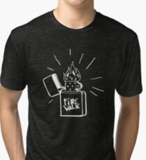 Firewalk Lighter T-shirt- Life is Strange Before the storm Chloe Price T-shirt Tri-blend T-Shirt