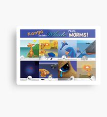 Graphic Novel Metal Print