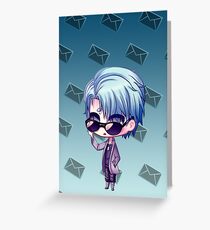 Mystic Messenger - V Greeting Card