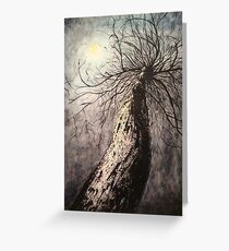 The Moon Greeting Card