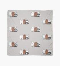 Pañuelo Bare Bears Cartoon - Baby Bear Cubs - Grizz, Panda, oso de hielo